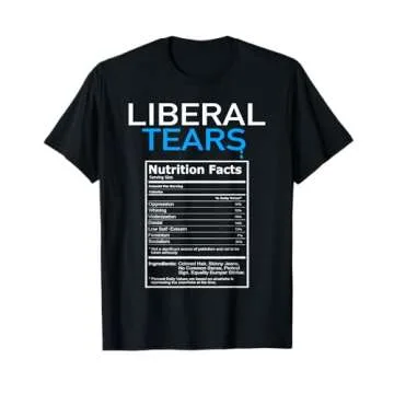 Liberal Tears Anti Liberal Pro Trump Republican Gift T-Shirt