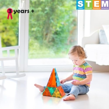 NEOFORMERS Magnetic Building Tiles Set for Kids