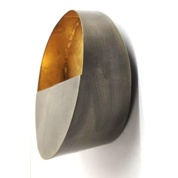 Exquisite Eclipse Metal Wall Sconce Candle Holders Set