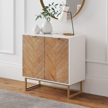 Nathan James Enloe Modern Storage Accent Cabinet - Stylish & Practical