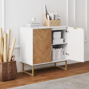 Nathan James Enloe Accent Storage Cabinet - Modern & Rustic