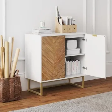 Nathan James Enloe Accent Storage Cabinet - Modern & Rustic
