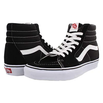 Vans Sk8-Hi Black White Skate Shoes for Style and Comfort