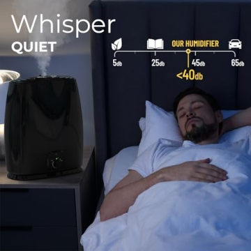 Everlasting Comfort Ultra Quiet 6L Cool Mist Humidifier
