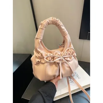 Chic MakeMeChic Women's Puffer Tote Bag in Pink