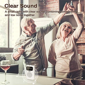 PRUNUS J-777 Portable AM FM Radio for All Ages