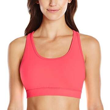 Threads 4 Thought Women's Annalee Sports Bra, Neon Punch, Medium