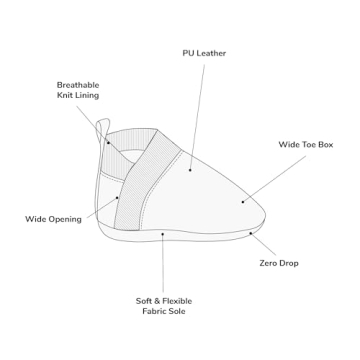 Stonz Yale Toddler & Baby Shoes Lightweight Breathable