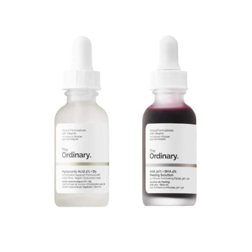 The Ordinary Peeling & Hyaluronic Acid Duo for Radiant Skin