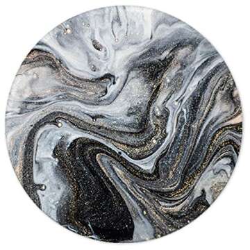 Stylish Non-Slip Rubber Base Mouse Pad for Work and Gaming