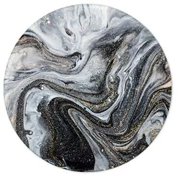 Stylish Non-Slip Rubber Base Mouse Pad for Work and Gaming