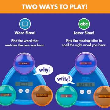 Educational Insights Sight Word Slam Game for Kids 5+