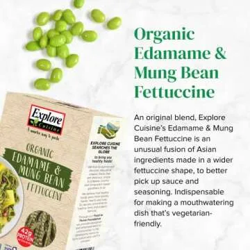 Explore Cuisine Organic Edamame Fettuccine 8 oz