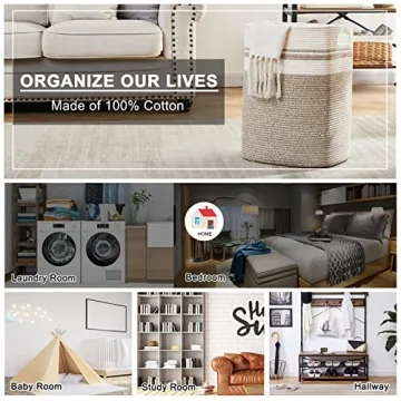 Stylish OIAHOMY Laundry Hamper for Elegant Storage Solutions