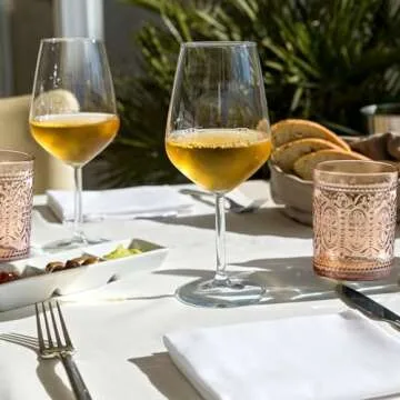 Vintage Amber Glass Set – Perfect Elegant Drinkware