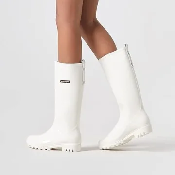 Planone Tall Rain Boots for Women - Stylish Waterproof Adventure Footwear