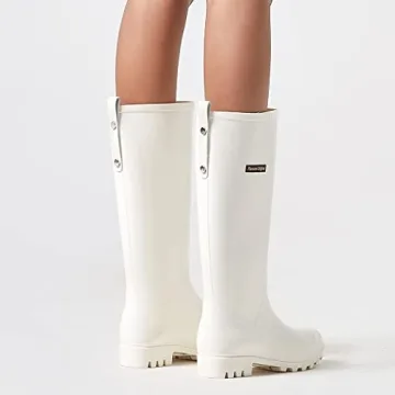 Planone Tall Rain Boots for Women - Stylish Waterproof Adventure Footwear