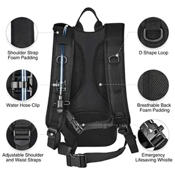 NOOLA Hydration Backpack with 3L TPU Water Bladder