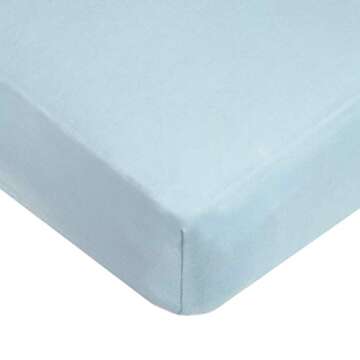 Soft Cotton Fitted Crib Sheets Perfect for Baby Sleep