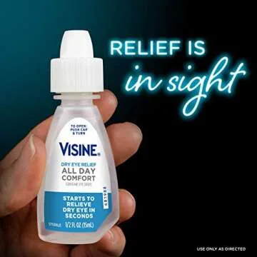 Visine All Day Comfort Eye Drops - Pack of 3 Relief