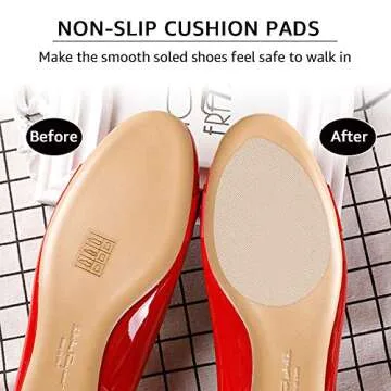 Dr. Shoesert Non-Slip Shoe Pads for Safety and Comfort
