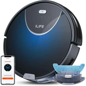 ILIFE V80 Max Robot Vacuum with Mopping & Alexa Support