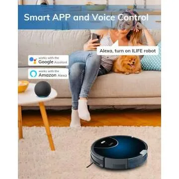 ILIFE V80 Max Robot Vacuum with Mopping & Alexa Support