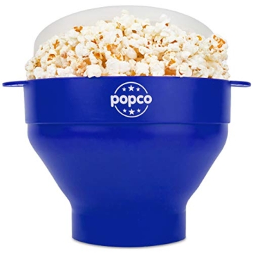 POPCO Silicone Microwave Popcorn Maker - Easy and Fun Popcorn!