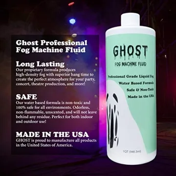 GHOST High Density Fog Machine Fluid - 1 Quart