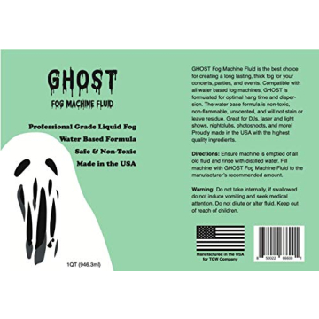 GHOST High Density Fog Machine Fluid - 1 Quart
