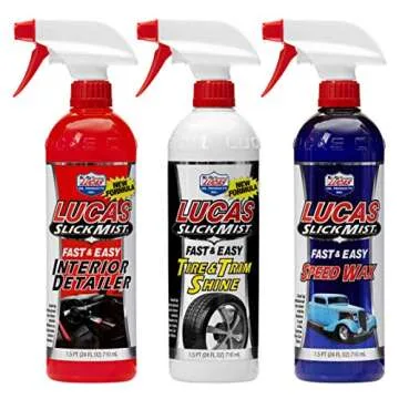 Lucas Oil Slick Mist Detailing Kit for Ultimate Vehicle Care