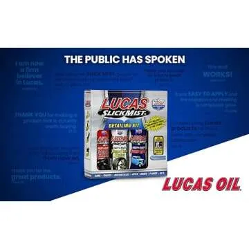 Lucas Oil Slick Mist Detailing Kit for Ultimate Vehicle Care