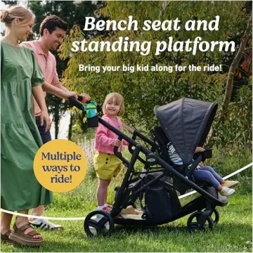 Graco Ready2Grow LX 2.0 Double Stroller for Twins & Toddlers