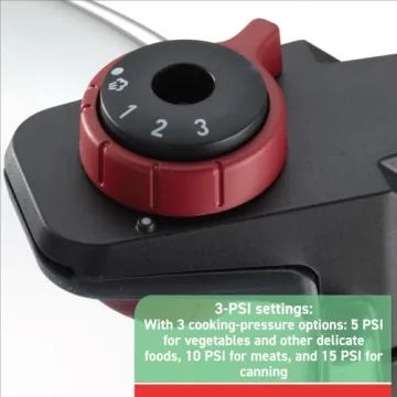 T-fal 22 Quart Pressure Cooker Canner Safe Efficient Cooking