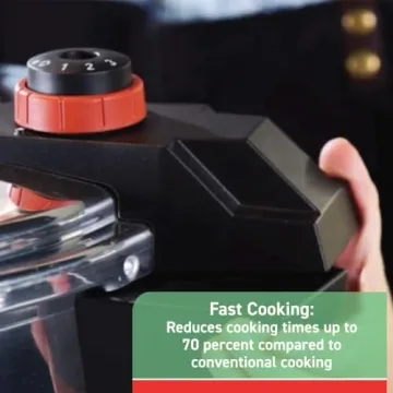 T-fal 22 Quart Pressure Cooker Canner Safe Efficient Cooking