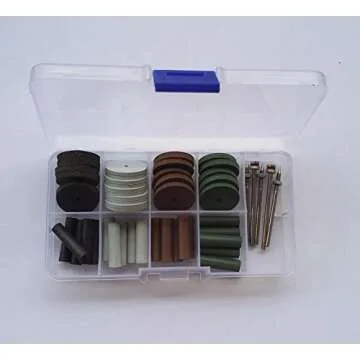 Premium 40pcs Silicone Polishing Wheels for Crafters