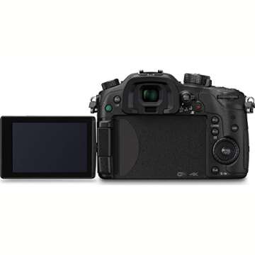 Panasonic LUMIX GH4 Body 4K Mirrorless Camera, 16 Megapixels, 3 Inch Touch LCD, DMC-GH4KBODY (USA Black)