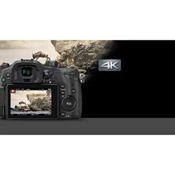 Panasonic LUMIX GH4 Body 4K Mirrorless Camera, 16 Megapixels, 3 Inch Touch LCD, DMC-GH4KBODY (USA Black)
