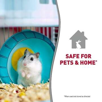 Nature's Miracle Small Animal Cage and Surface Cleaner, Bio-Enzymatic Cleaning Formula, Destroy Tough Stains and Odors, 24 Ounces