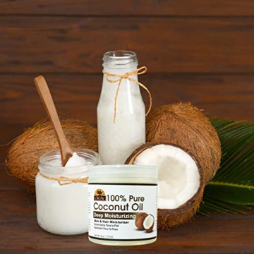 OKAY 100% Pure Coconut Oil for Hair & Skin 6 Fl Oz