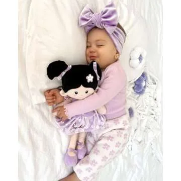 LeyaDoll Personalized Soft Baby Doll - Adorable & Safe Gift