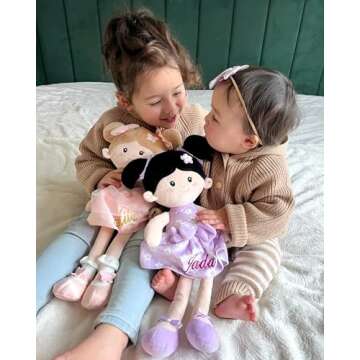 LeyaDoll Personalized Soft Baby Doll - Adorable & Safe Gift