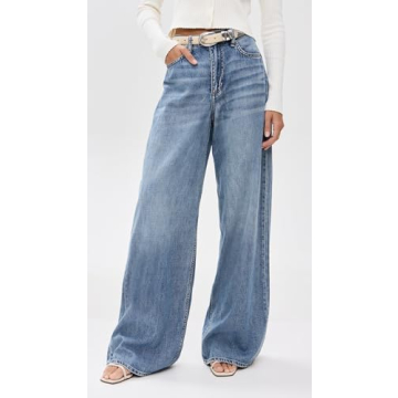 High Rise Wide Jeans by rag & bone - Fashionable Comfort