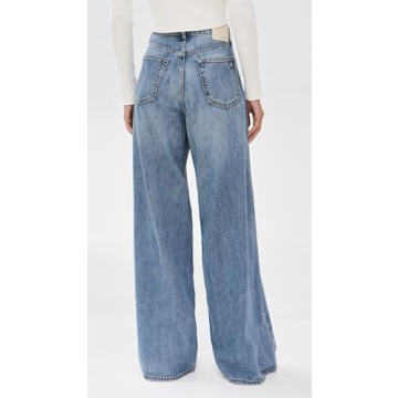 High Rise Wide Jeans by rag & bone - Fashionable Comfort