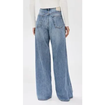 High Rise Wide Jeans by rag & bone - Fashionable Comfort