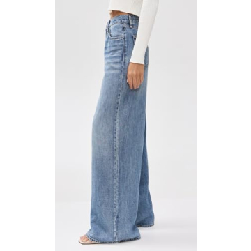 High Rise Wide Jeans by rag & bone - Fashionable Comfort