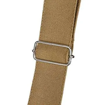 Covelin Women's Retro Large Size Canvas Shoulder Bag Hobo Crossbody Handbag Casual Tote Camel