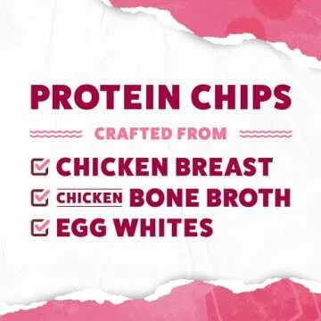 Wilde Protein Chips, Himalayan Pink Salt - 8 Pack