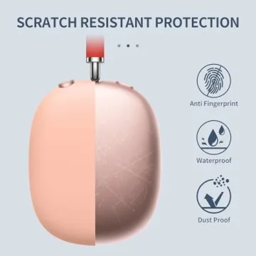 Stylish Fintie Silicone Case Cover for AirPods Max