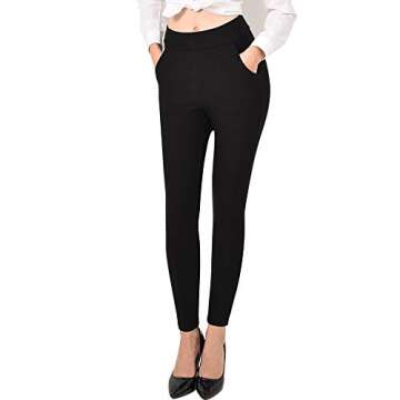 Ginasy Women's Dress Pants - Stylish, Chic, and Comfortable for Work and Everyday Wear